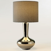 Lifestyle Traders Istanbul Silver Ceramic Table Lamp