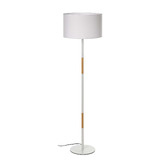 Lifestyle Traders Maddison Rubberwood Floor Lamp