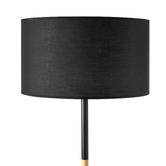 Lifestyle Traders Maddison Rubberwood Floor Lamp