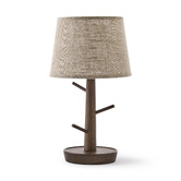 Lifestyle Traders Marilyn Rubberwood Table Lamp
