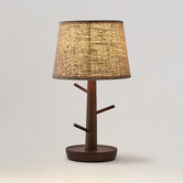 Lifestyle Traders Marilyn Rubberwood Table Lamp