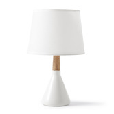 Lifestyle Traders Maddison Rubberwood Table Lamp