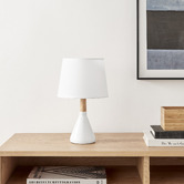 Lifestyle Traders Maddison Rubberwood Table Lamp