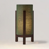 Lifestyle Traders Aliyah Rubberwood Table Lamps