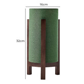 Lifestyle Traders Aliyah Rubberwood Table Lamps