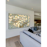 Galerie Art Co Magnolia Branches IV Canvas Wall Art