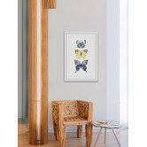 Galerie Art Co Three Butterflies Wall Art