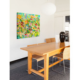 Galerie Art Co Colourful Garden Wrapped Canvas Painting Print