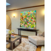 Galerie Art Co Colourful Garden Wrapped Canvas Painting Print
