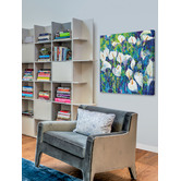 Galerie Art Co Morning Blues Wrapped Canvas Painting Print