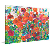 Galerie Art Co Plentiful Poppies Wrapped Canvas Painting Print