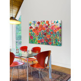 Galerie Art Co Plentiful Poppies Wrapped Canvas Painting Print