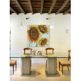 Galerie Art Co Sunflower Love I Wrapped Canvas Painting Print