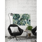 Galerie Art Co Green Leaf III Canvas Wall Art