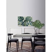 Galerie Art Co Green Leaf III Canvas Wall Art