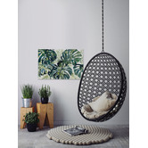 Galerie Art Co Green Leaf III Canvas Wall Art