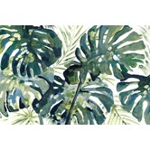 Galerie Art Co Green Leaf III Canvas Wall Art