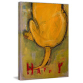 Galerie Art Co Happy Tails Art Print on Canvas