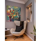 Galerie Art Co Floral Frenzy Green II Art Print on Canvas