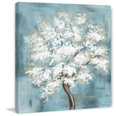 Galerie Art Co Callery Pear Blossoms Canvas Wall Art