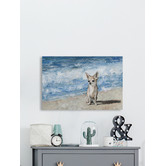 Galerie Art Co Sad Chihuahua Stretched Canvas Wall Art