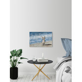 Galerie Art Co Sad Chihuahua Stretched Canvas Wall Art