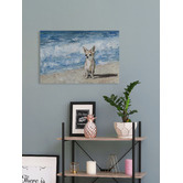 Galerie Art Co Sad Chihuahua Stretched Canvas Wall Art