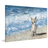 Galerie Art Co Sad Chihuahua Stretched Canvas Wall Art