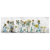 Galerie Art Co Sunflower Sets Stretched Canvas Wall Art