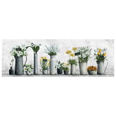 Galerie Art Co White &amp; Yellow Flowers Stretched Canvas Wall Art