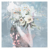 Galerie Art Co Cover in Flowers Stretched Canvas Wall Art