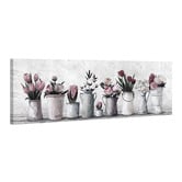 Galerie Art Co Fresh Cut Flowers Stretched Canvas Wall Art