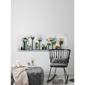 Galerie Art Co White &amp; Yellow Flowers Stretched Canvas Wall Art
