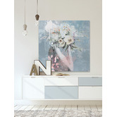 Galerie Art Co Cover in Flowers Stretched Canvas Wall Art