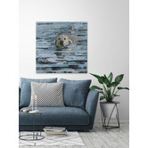Marmont HIll Stuck in the Hole Stretched Canvas Wall Art