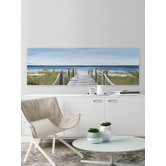 Galerie Art Co Beach Walkway Stretched Canvas Wall Art
