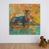 Marmont HIll South China Tiger Art Print on Canvas