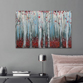 Galerie Art Co Whistwire Forest Canvas Wall Art