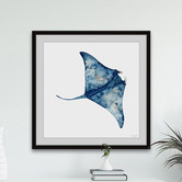 Galerie Art Co Wild Stingray Framed Printed Wall Art