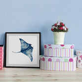 Galerie Art Co Wild Stingray Framed Printed Wall Art