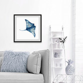 Galerie Art Co Wild Stingray Framed Printed Wall Art