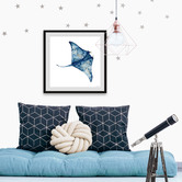 Galerie Art Co Wild Stingray Framed Printed Wall Art