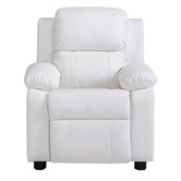 Cora Home Living Kids&#039; Faux Leather Recliner Chair