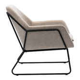 Cora Home Living Beige Conley Upholstered Armchair