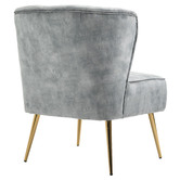 Cora Home Living Amandeep Velvet Accent Chair