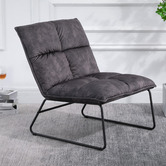 Cora Home Living Rawlings Velvet Accent Chair