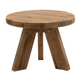 Cora Home Living Kalchas 3 Legged Recycled Elm Wood Coffee Table