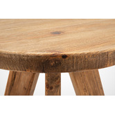 Cora Home Living Kalchas 3 Legged Recycled Elm Wood Coffee Table