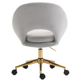 Cora Home Living Kierra Velvet Office Chair
