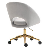 Cora Home Living Kierra Velvet Office Chair